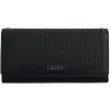Dámska kožená peňaženka Lagen Perfora čierna Dámska kožená peňaženka Lagen Perfora čierna
