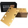 STROXX Brúsne papiere s otvormi, zrnitosť 180, rozmer 81 × 133 mm, 100 ks/bal 24661 STROXX Brúsne papiere s otvormi, zrnitosť 180, rozmer 81 × 133 mm, 100 ks/bal 24661