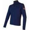 Sensor Merino Upper full-zip tmavomodrá