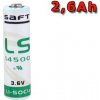 Batéria SAFT LS 14500 lítiový článok STD 3.6V, 2600mAh Batéria SAFT LS 14500 lítiový článok STD 3.6V, 2600mAh