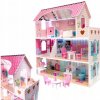 Domček pre bábiky Ikonka 70 cm ružový