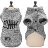 Zimný svetrík pre psy a mačky Sivá L Zimný svetrík pre psy a mačky Sivá L