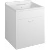 AQUALINE Skrinka pod výlevku 59,5x70x49,4cm, biela 57035 AQUALINE Skrinka pod výlevku 59,5x70x49,4cm, biela 57035