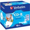 Médiá VERBATIM CD-R AZO 700MB, 52x, printable, šperk case 10 ks (43325) Médiá VERBATIM CD-R AZO 700MB, 52x, printable, šperk case 10 ks (43325)