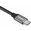 PremiumCord ku31cu05 USB-C zahnutý ( USB 3.2 GEN 2, 3A, 60W, 20Gbit/s ), 0,5m PremiumCord ku31cu05 USB-C zahnutý ( USB 3.2 GEN 2, 3A, 60W, 20Gbit/s ), 0,5m