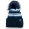 Dievčenské zimné čiapky mix farieb Modrá Dievčenské zimné čiapky mix farieb Modrá