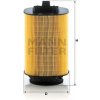 Vzduchový filter MANN-FILTER C 14 006 Vzduchový filter MANN-FILTER C 14 006