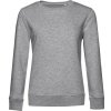 B&C Mikina B&C Inspire Crew Neck, dámská COT01W32B61001-heather gre S Melír šedá B&C Mikina B&C Inspire Crew Neck, dámská COT01W32B61001-heather gre S Melír šedá