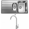 Blanco LEMIS 6 S-IF nerez kartáčovaný s excentrom 523033 + Deante LIMA BBM F62M nerezová oceľ Blanco LEMIS 6 S-IF nerez kartáčovaný s excentrom 523033 + Deante LIMA BBM F62M nerezová oceľ