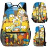 Made in China Detský / študentský batoh s potlačou celého obvodu motív Simpsonovi Made in China Detský / študentský batoh s potlačou celého obvodu motív Simpsonovi