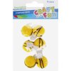 Hobby CraftFun pompom včielky 521621 Hobby CraftFun pompom včielky 521621