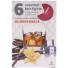 Admit Tea Lights Bourbon Vanilla 6 ks