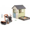 Set domček s pieskoviskom a pracovná dielňa Bricolo Square Playhouse Life Smoby rozšíriteľný s 3 oknami a 2 žalúziami s UV filtrom Set domček s pieskoviskom a pracovná dielňa Bricolo Square Playhouse Life Smoby rozšíriteľný s 3 oknami a 2 žalúziami s UV filtrom