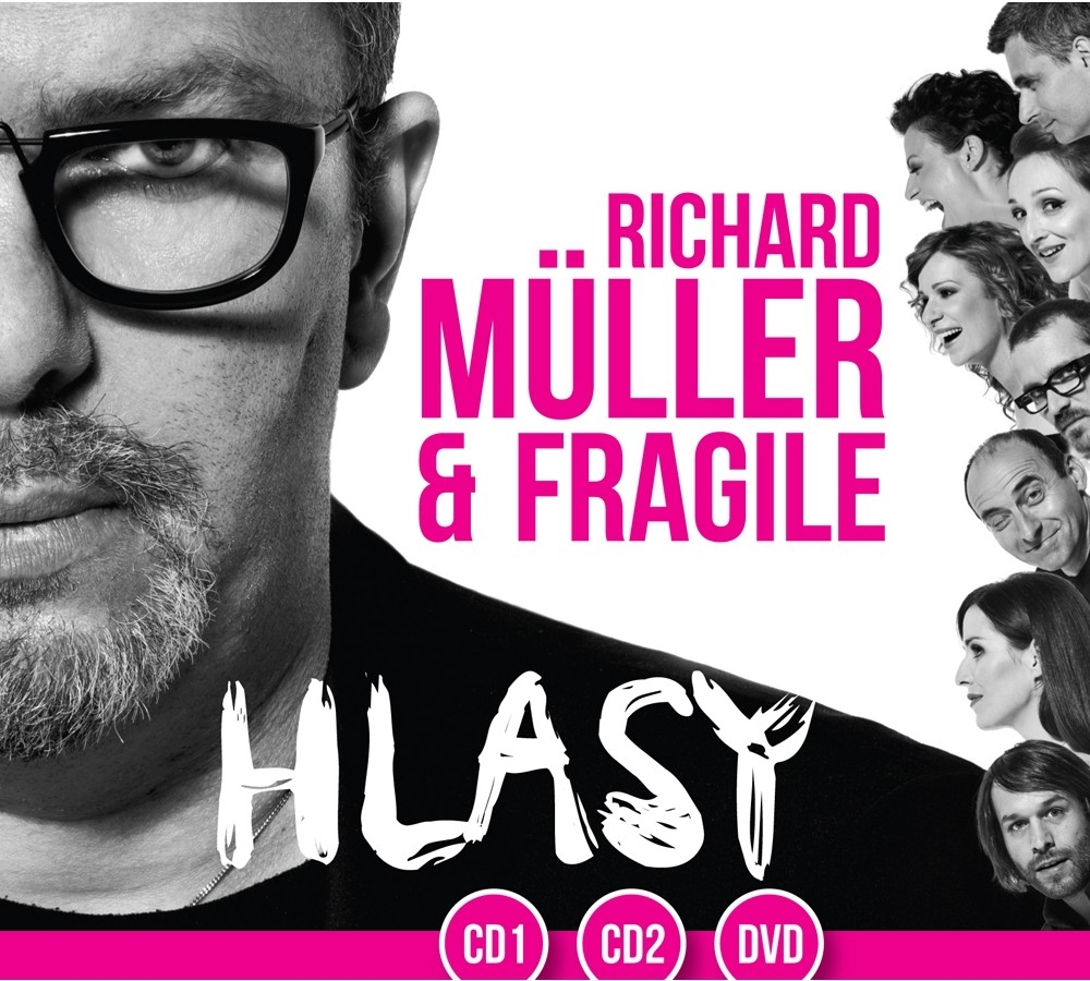 Richard Müller & Fragile - HLASY 2 (CD, live CD, DVD) - Richard Müller a Fragile (2014)
