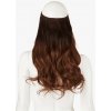Flip in – syntetické vlasy kučeravé 60 cm- Ombre Gaštanová hnedá - 6T30 Flip in – syntetické vlasy kučeravé 60 cm- Ombre Gaštanová hnedá - 6T30