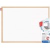 Magnetická biela tabuľa v drevenom ráme MEMOBE 60x40cm 1ks Magnetická biela tabuľa v drevenom ráme MEMOBE 60x40cm 1ks