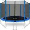 Aga SPORT PRO Trampolína 305 cm Modrá + ochranná sieť + rebrík Aga SPORT PRO Trampolína 305 cm Modrá + ochranná sieť + rebrík