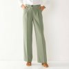 Široké splývavé nohavice khaki 044 Blancheporte Široké splývavé nohavice khaki 044 Blancheporte