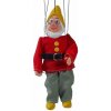 Sádrová marioneta Trpaslík Profesor, 20 cm Sádrová marioneta Trpaslík Profesor, 20 cm