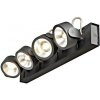 SLV Schrack Technik LI147630 KALU LED 4 long Wall-& ceiling luminaire 4x10W 3000K, black SLV Schrack Technik LI147630 KALU LED 4 long Wall-& ceiling luminaire 4x10W 3000K, black