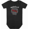 detské body METAL KIDS Motörhead Red Banner Čierna