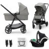KINDERKRAFT Kočík kombinovaný 3v1 Newly Moonlight grey + Mink PRO KINDERKRAFT Kočík kombinovaný 3v1 Newly Moonlight grey + Mink PRO