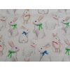 Dekoračná látka VEĽKONOČNÍ KRÁLICI digitálna potlač šírka 140 cm Dekoračná látka VEĽKONOČNÍ KRÁLICI digitálna potlač šírka 140 cm