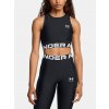 Dámske tielko Under Armour HeatGear Rib Tank Čierna XL Dámske tielko Under Armour HeatGear Rib Tank Čierna XL