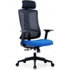 Kancelárska ergonomická stolička SLIDE Modrá Kancelárska ergonomická stolička SLIDE Modrá