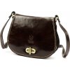 Dámska hnedá kožená crossbody kabelka Florence 59 24 x 19 x 9 cm Dámska hnedá kožená crossbody kabelka Florence 59 24 x 19 x 9 cm