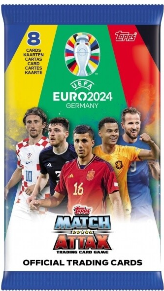 Topps EURO 2024 Match Attax Booster Balíček