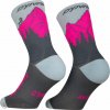 Dynafit TRAVERSE CREW SK ponožky, cinder/pink glo EU 43-46 Dynafit TRAVERSE CREW SK ponožky, cinder/pink glo EU 43-46