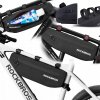 Cyklistická brašňa Rockbros AS-043 na suchý zips 3l - čierna Cyklistická brašňa Rockbros AS-043 na suchý zips 3l - čierna