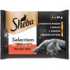 Sheba SELECTION in Sauce Šťavnatý výber 13 x 4 x 85 g