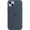 Apple iPhone 14+ Silicone Case with MS - Storm Blue -MW503ZM/A Apple iPhone 14+ Silicone Case with MS - Storm Blue -MW503ZM/A