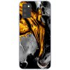 Picasee silikónový prehľadný obal pre Samsung Galaxy A03s A037G - Black Gold Picasee silikónový prehľadný obal pre Samsung Galaxy A03s A037G - Black Gold