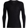 Icebreaker tričko 200 Oasis LS Crewe black Icebreaker tričko 200 Oasis LS Crewe black
