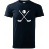 Florbalové hokejky - Klasické pánske tričko vyššej gramáže - 2XL ( Tmavomodrá (veľmi tmavá - skoro čierna) ) Florbalové hokejky - Klasické pánske tričko vyššej gramáže - 2XL ( Tmavomodrá (veľmi tmavá - skoro čierna) )