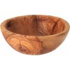 ČistéDrevo Šalátová miska z olivového dreva 27-34 cm ČistéDrevo Šalátová miska z olivového dreva 27-34 cm