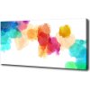 Foto obraz na plátne Farebné škvrny 100x50 cm Foto obraz na plátne Farebné škvrny 100x50 cm