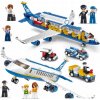 STAVEBNICA SLUBAN dopravné lietadlo LETISKO autá figúrky 463 dielov 7 figúrok STAVEBNICA SLUBAN dopravné lietadlo LETISKO autá figúrky 463 dielov 7 figúrok