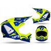 Ufo prilba Moto Echus Modrá žltá Cross Enduro L Ufo prilba Moto Echus Modrá žltá Cross Enduro L