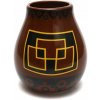 Mate Green Keramická kalabasa Vzor Peru 350 ml Mate Green Keramická kalabasa Vzor Peru 350 ml