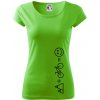 Hory bicykel úsmev - Dámske tričko Pure - XS ( Apple Green ) Hory bicykel úsmev - Dámske tričko Pure - XS ( Apple Green )