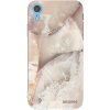 Picasee silikónový prehľadný obal pre Apple iPhone XR - Cream marble Picasee silikónový prehľadný obal pre Apple iPhone XR - Cream marble