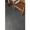 Gumová dlažba - Alpha Tile, 30x30 cm, čierna Gumová dlažba - Alpha Tile, 30x30 cm, čierna