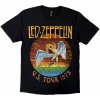 Led Zeppelin tričko USA Tour '75. Black