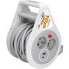 Solight prodlužovací přívod na bubnu 10m, USB A+C, 2 zásuvky, šedý kabel, 3x 1, 0mm2 PB25C Solight prodlužovací přívod na bubnu 10m, USB A+C, 2 zásuvky, šedý kabel, 3x 1, 0mm2 PB25C