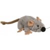 TRIXIE Plyšová myš s mačacou mätou 7cm