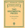 Two Sentimental Pieces skladby pre husle a klavír